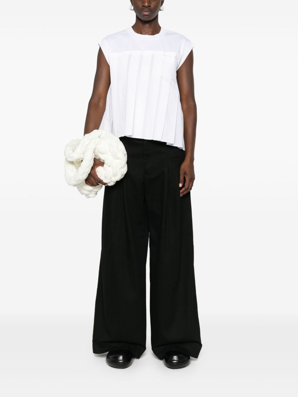 WHITE SAND Trousers Black image 3