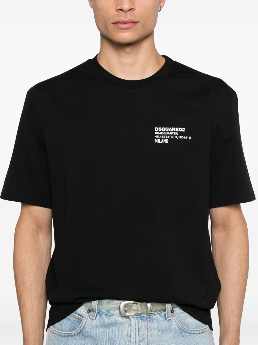 Dsquared2 T-shirts and Polos Black image 2