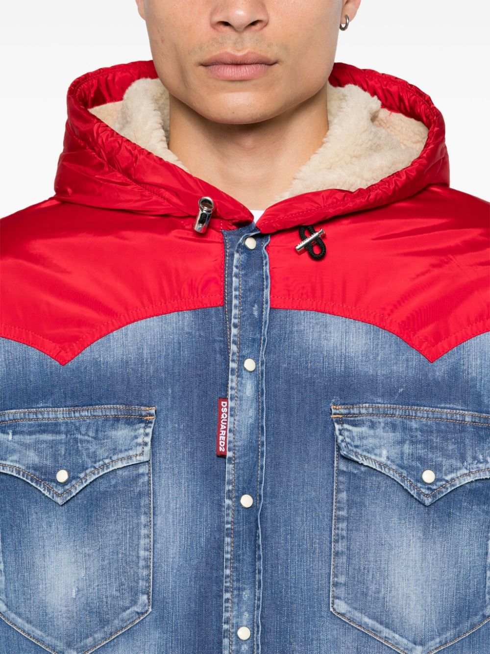 Dsquared2 Coats Clear Blue image 4