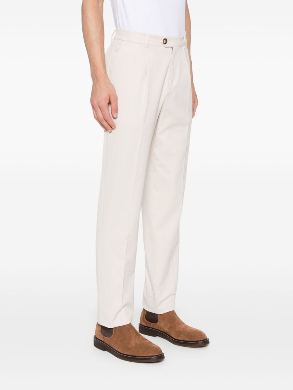 Brunello Cucinelli Trousers White image 1