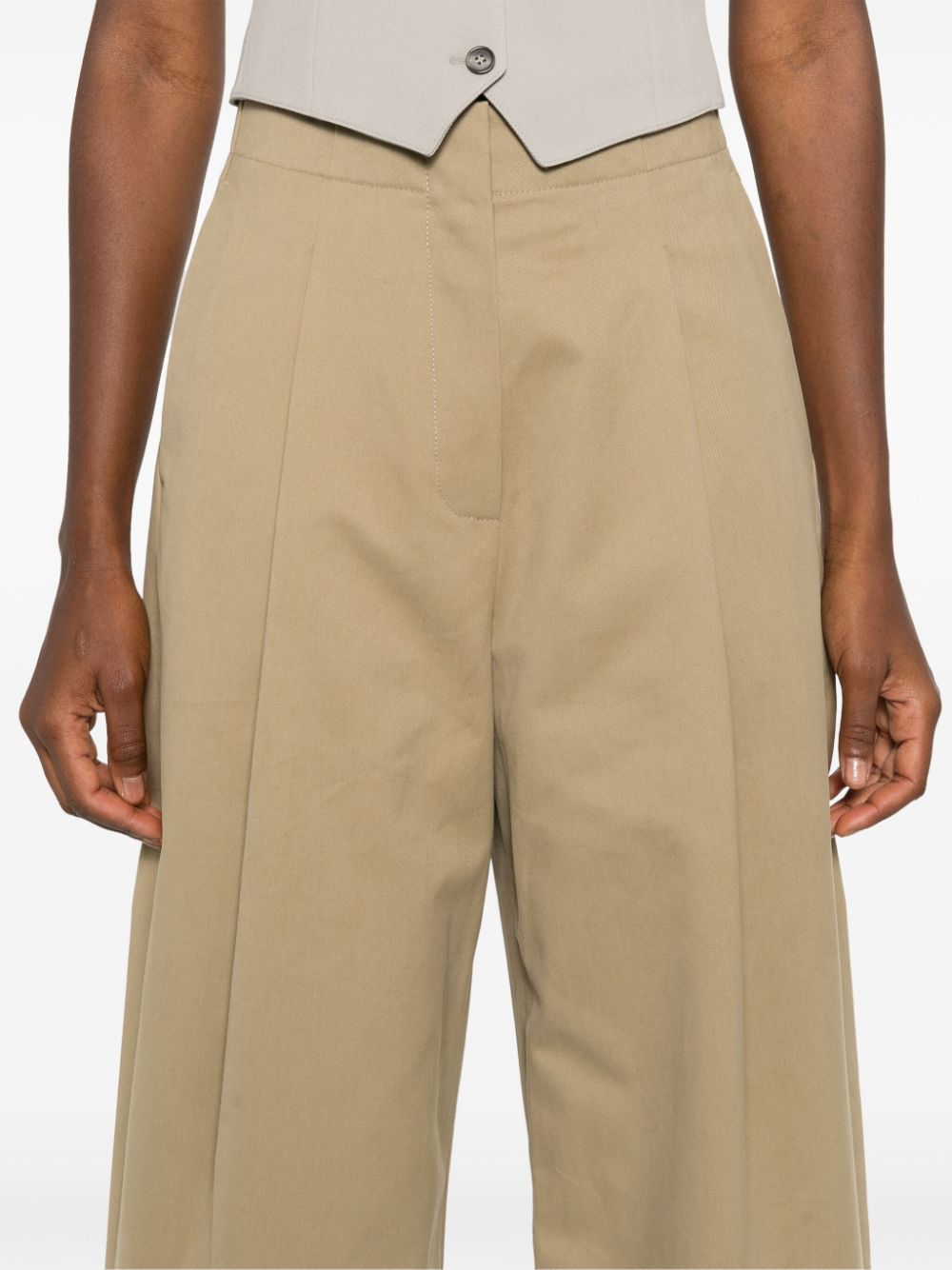 STUDIO NICHOLSON PRE Trousers Beige image 1