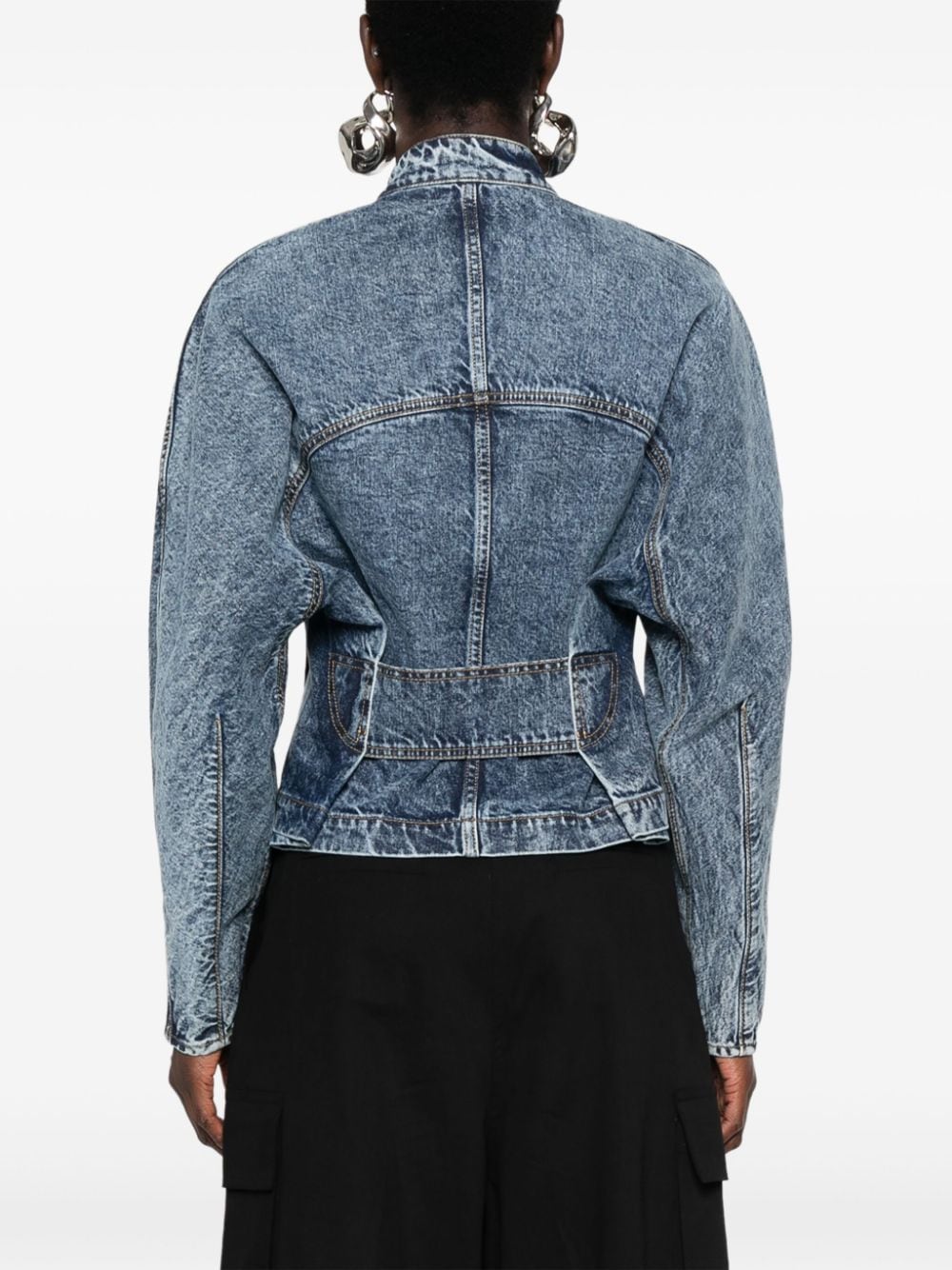 Alaia Coats Clear Blue image 1