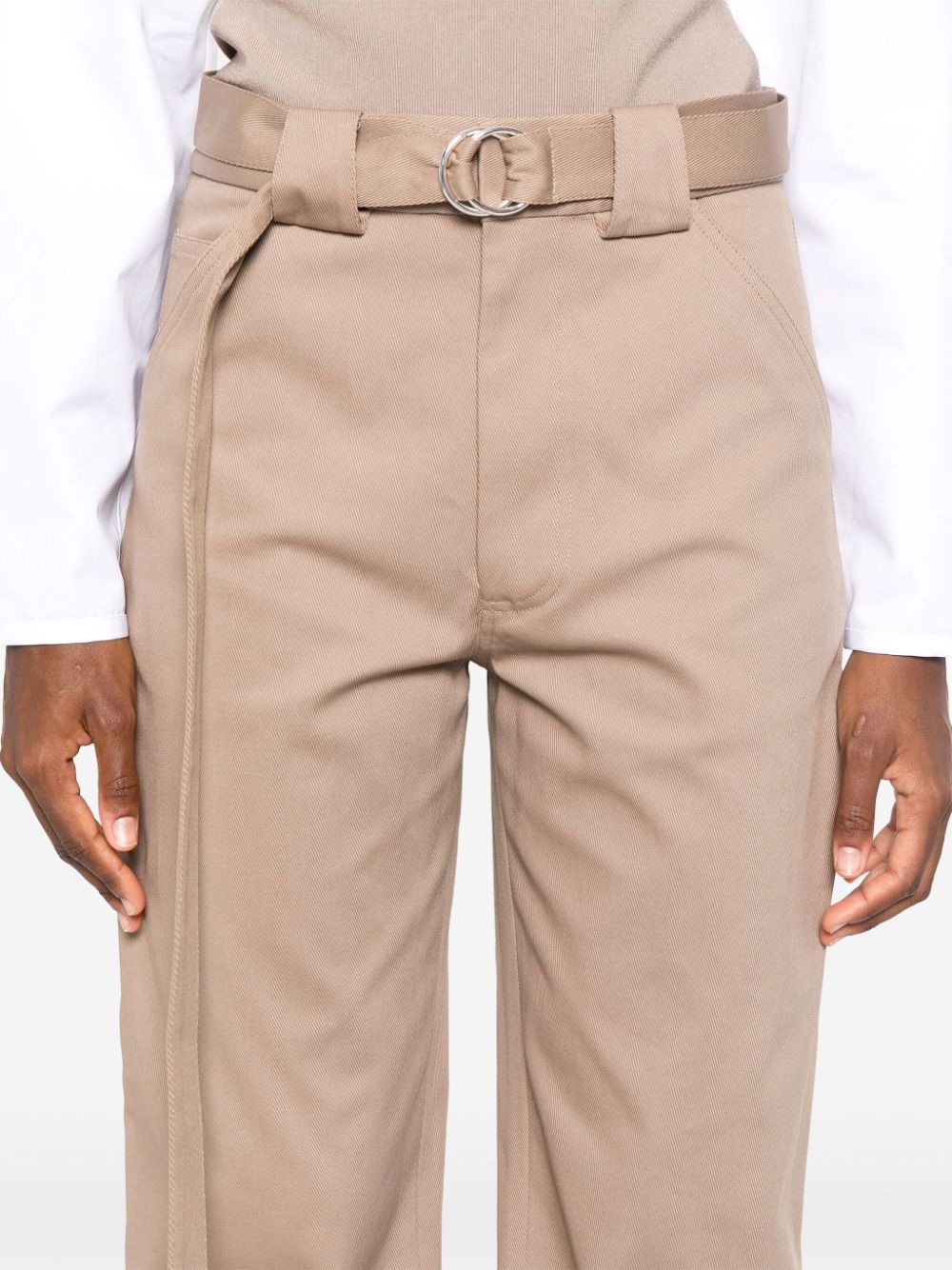 Alaia Trousers Beige image 2