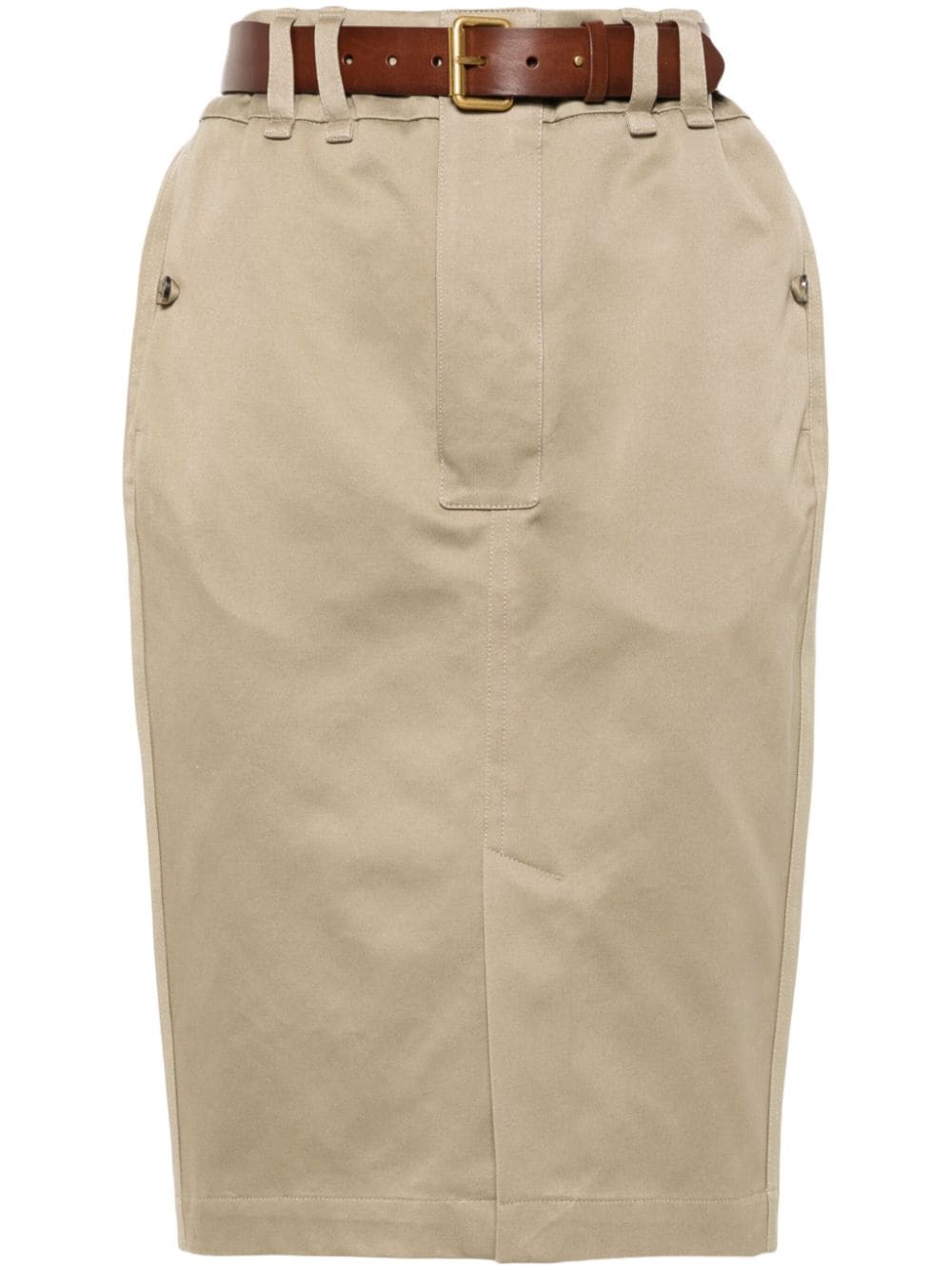 Saint Laurent  Skirts Beige image 0