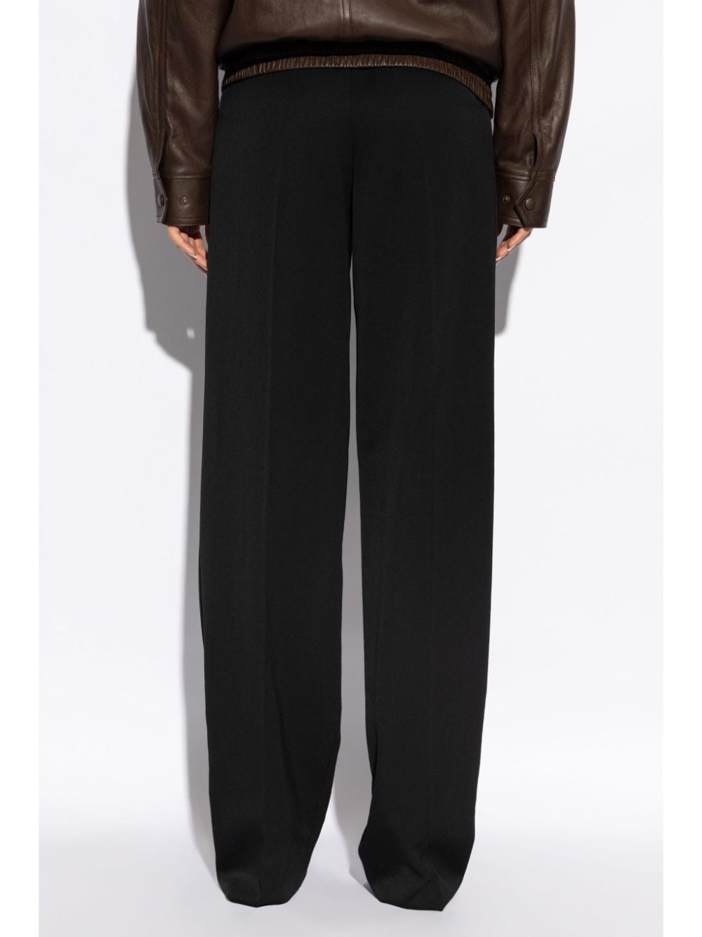 Saint Laurent Black Wool Trousers image 1