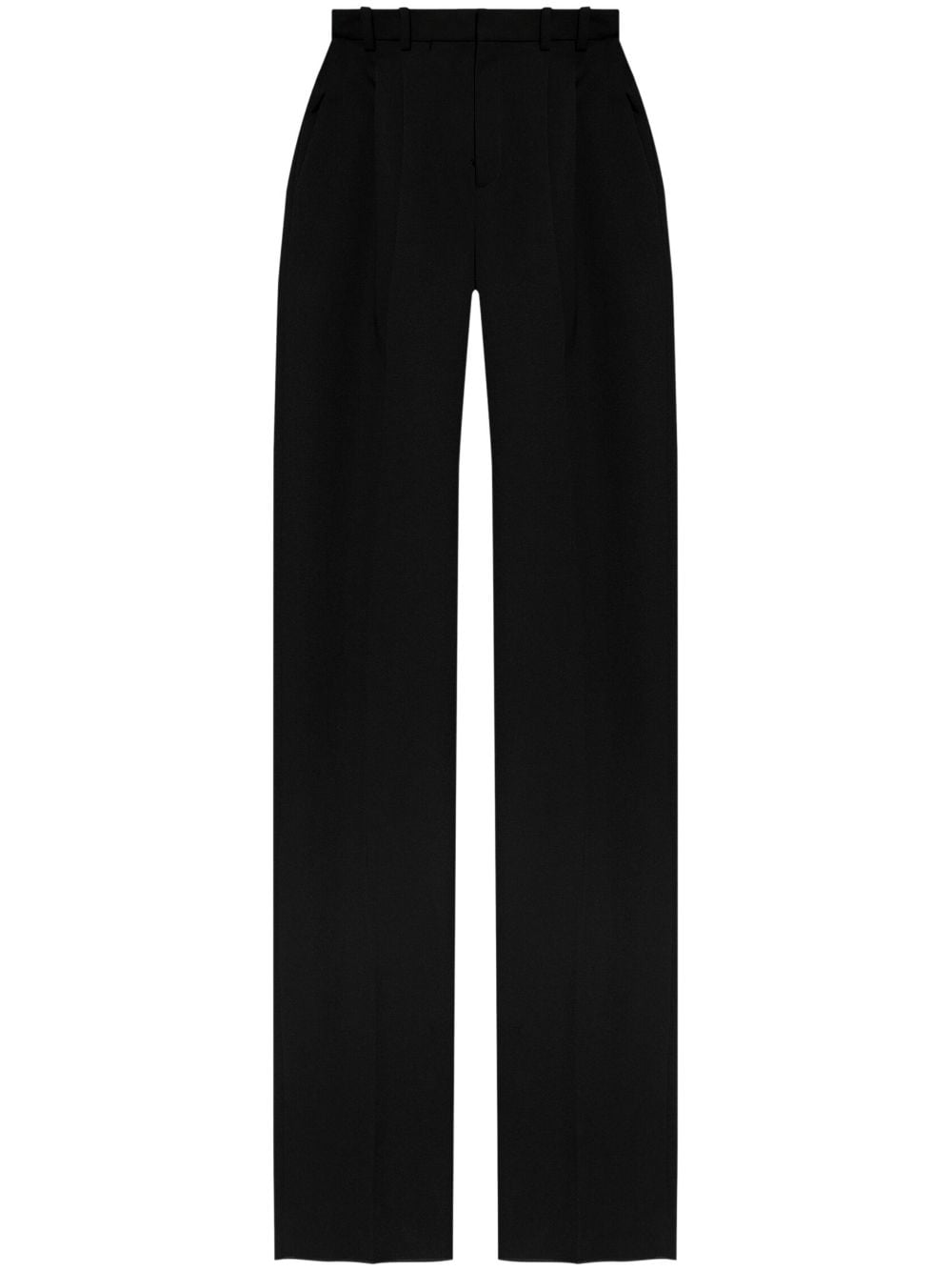 Saint Laurent Black Wool Trousers image 0