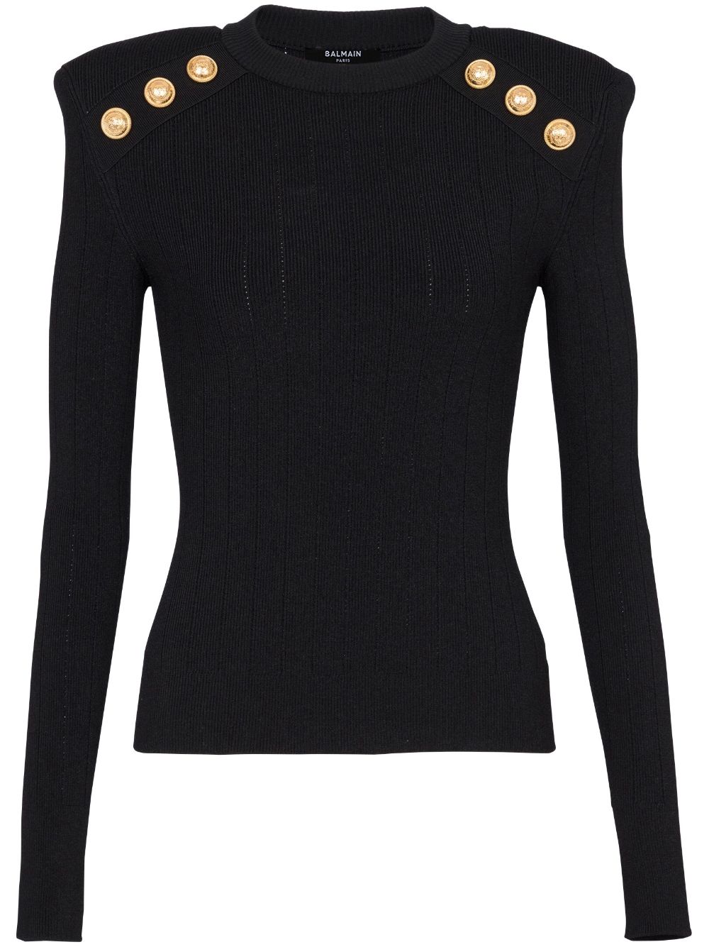 Balmain Sweaters Black image 0