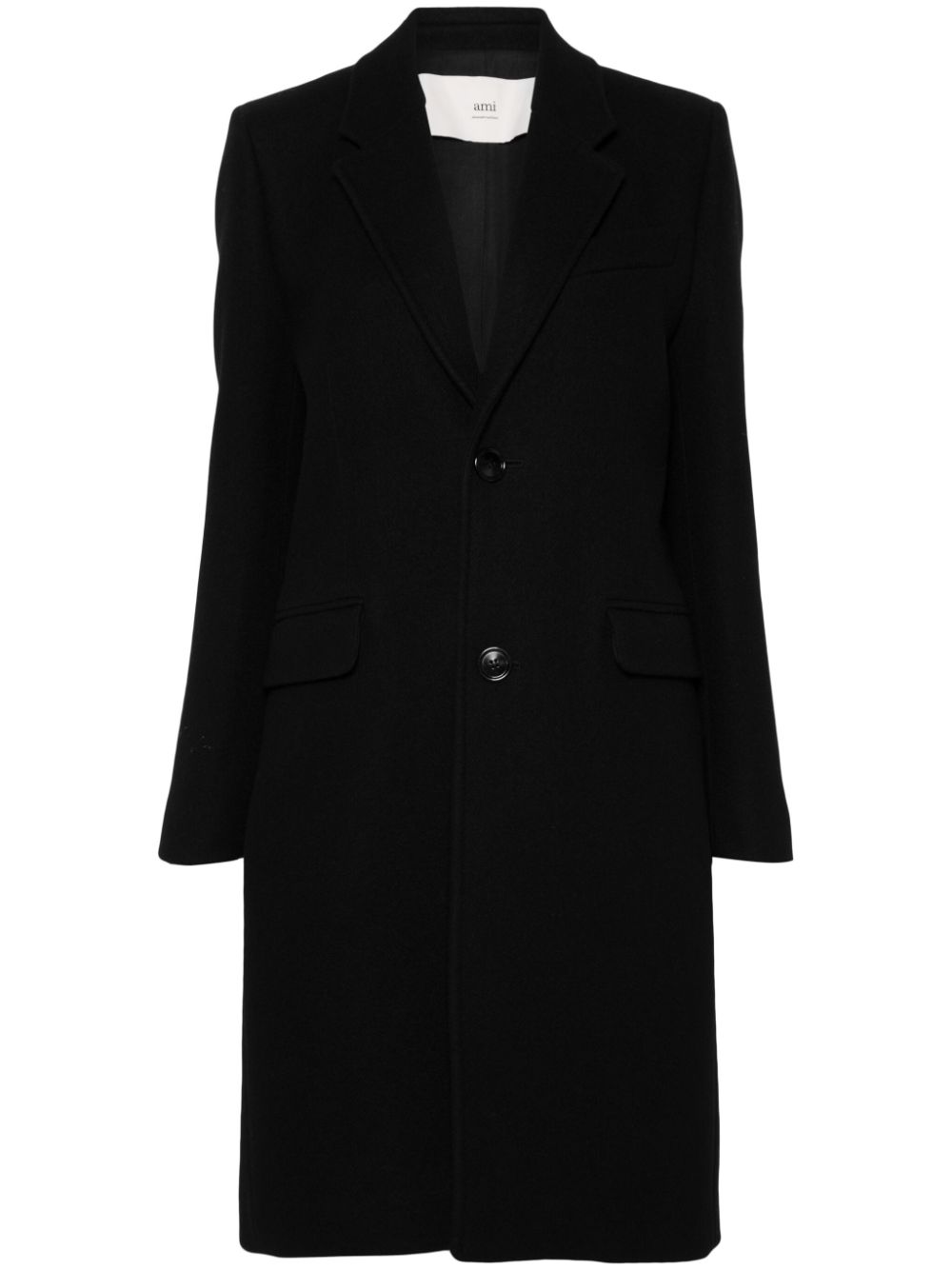 Ami Paris Coats Black image 0