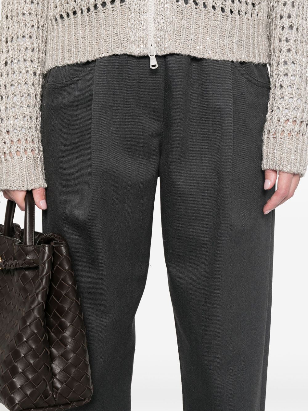 Brunello Cucinelli Trousers Grey image 3