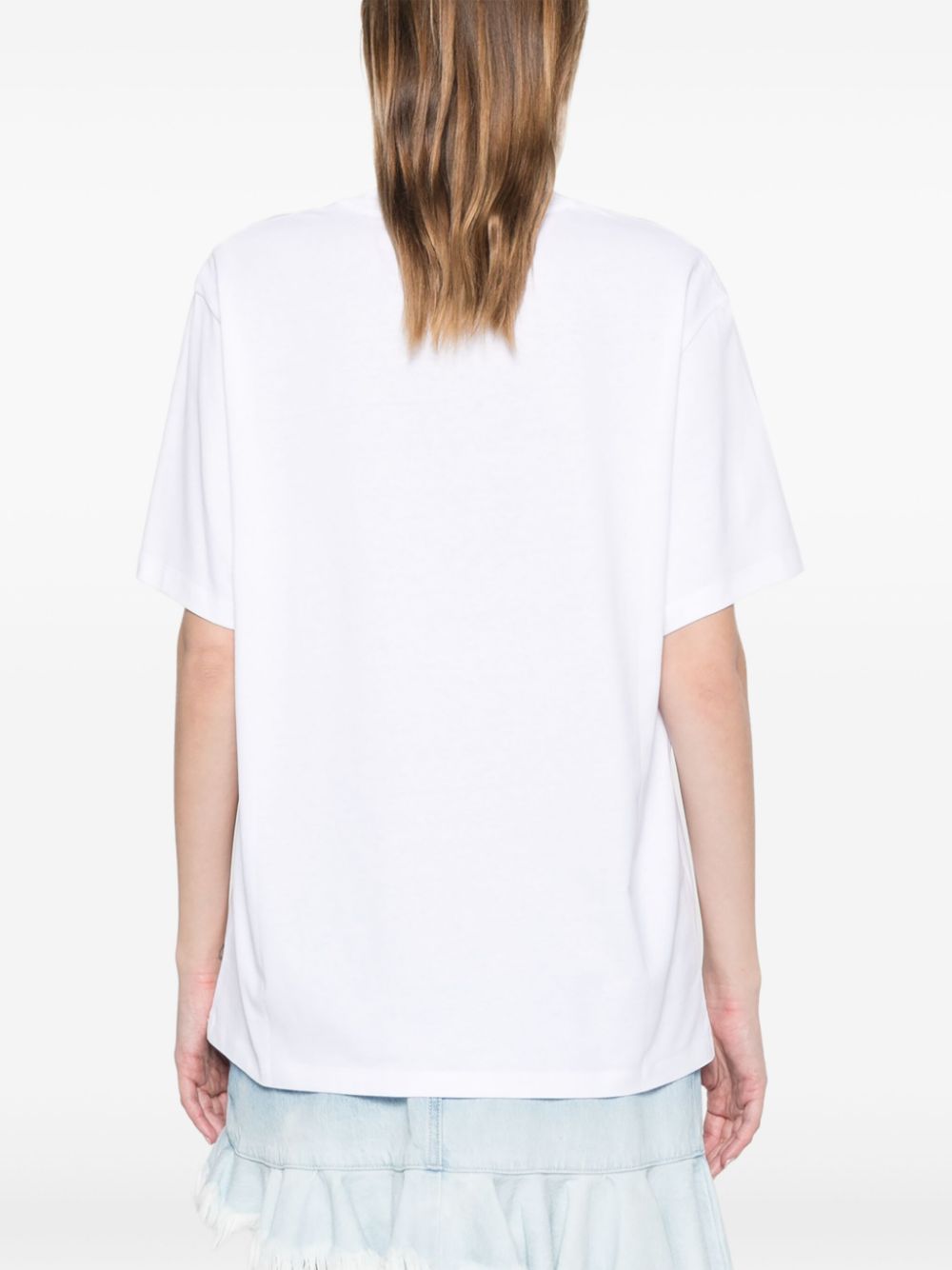 Stella McCartney White Slogan T-Shirt image 2