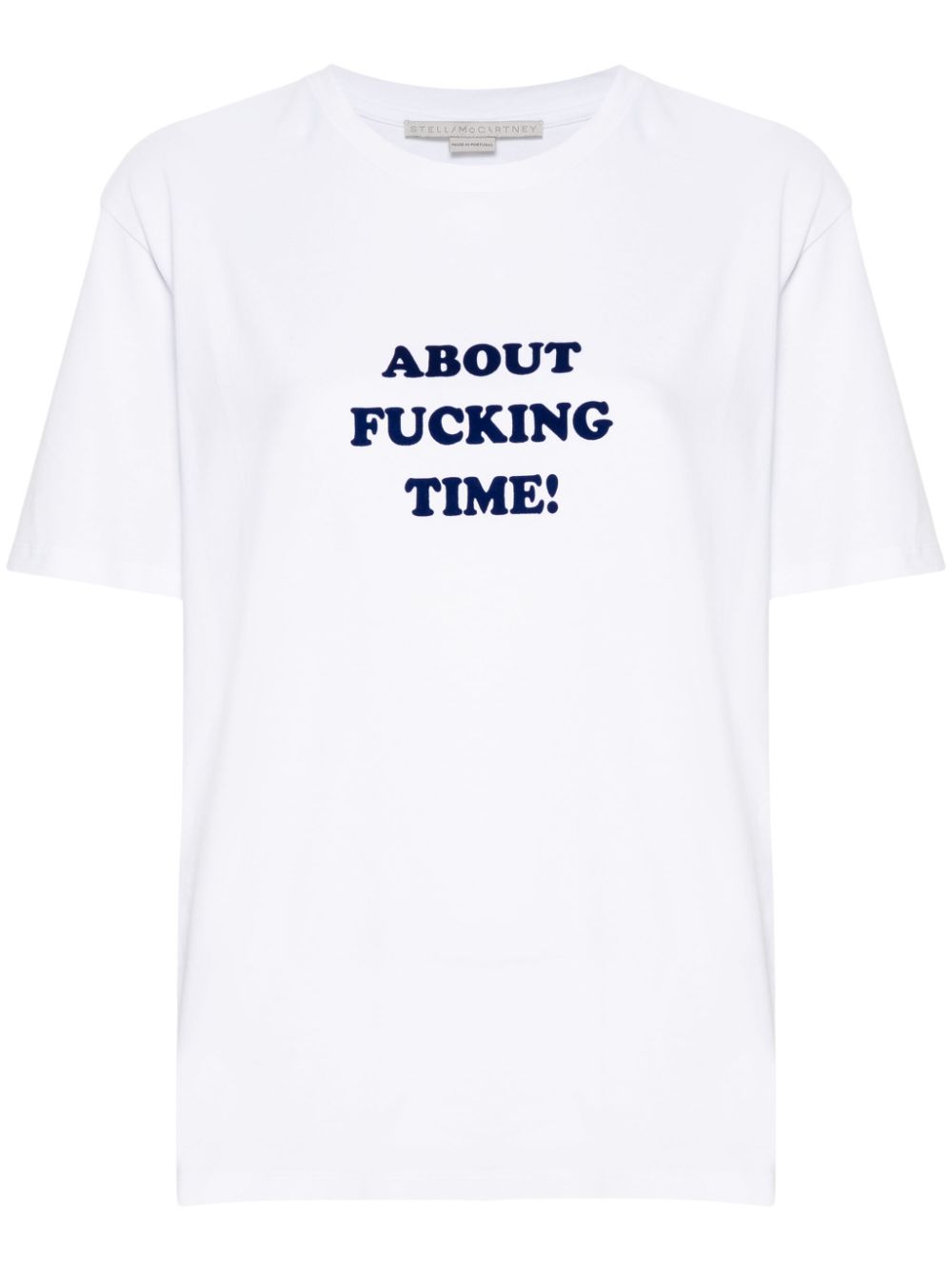 Stella McCartney White Slogan T-Shirt image 0