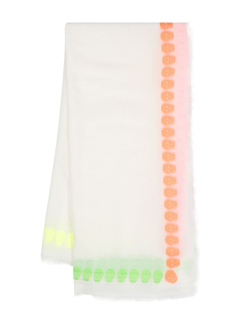 Alexander McQueen Scarfs White image 0