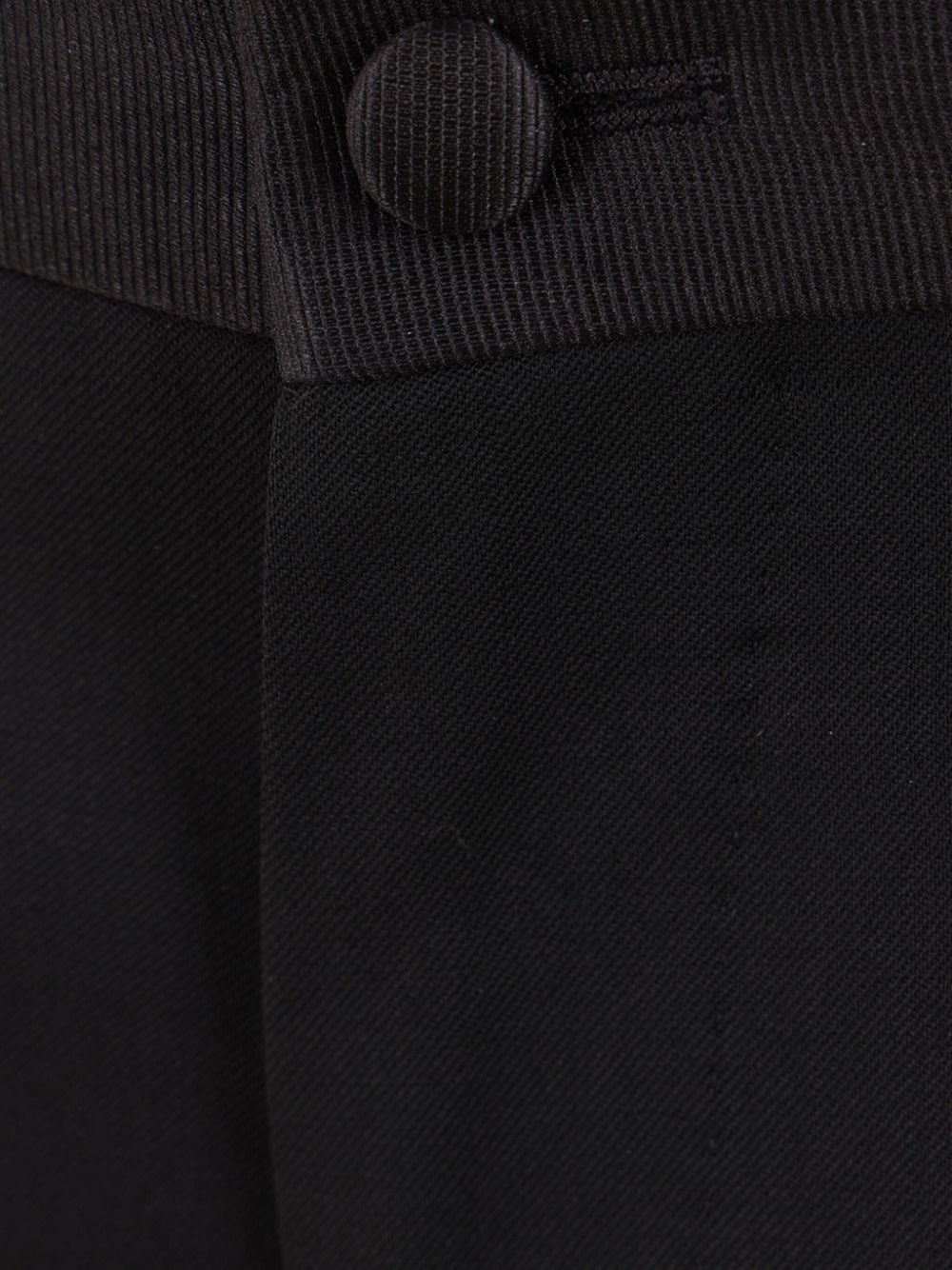 Dolce & Gabbana Black Virgin Wool Trousers image 1