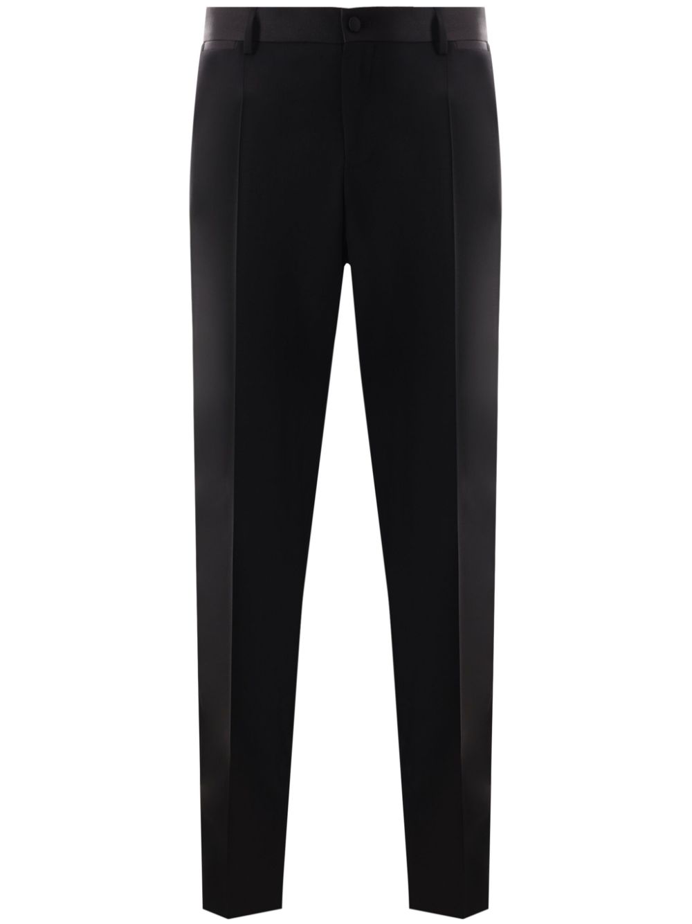 Dolce & Gabbana Black Virgin Wool Trousers image 0