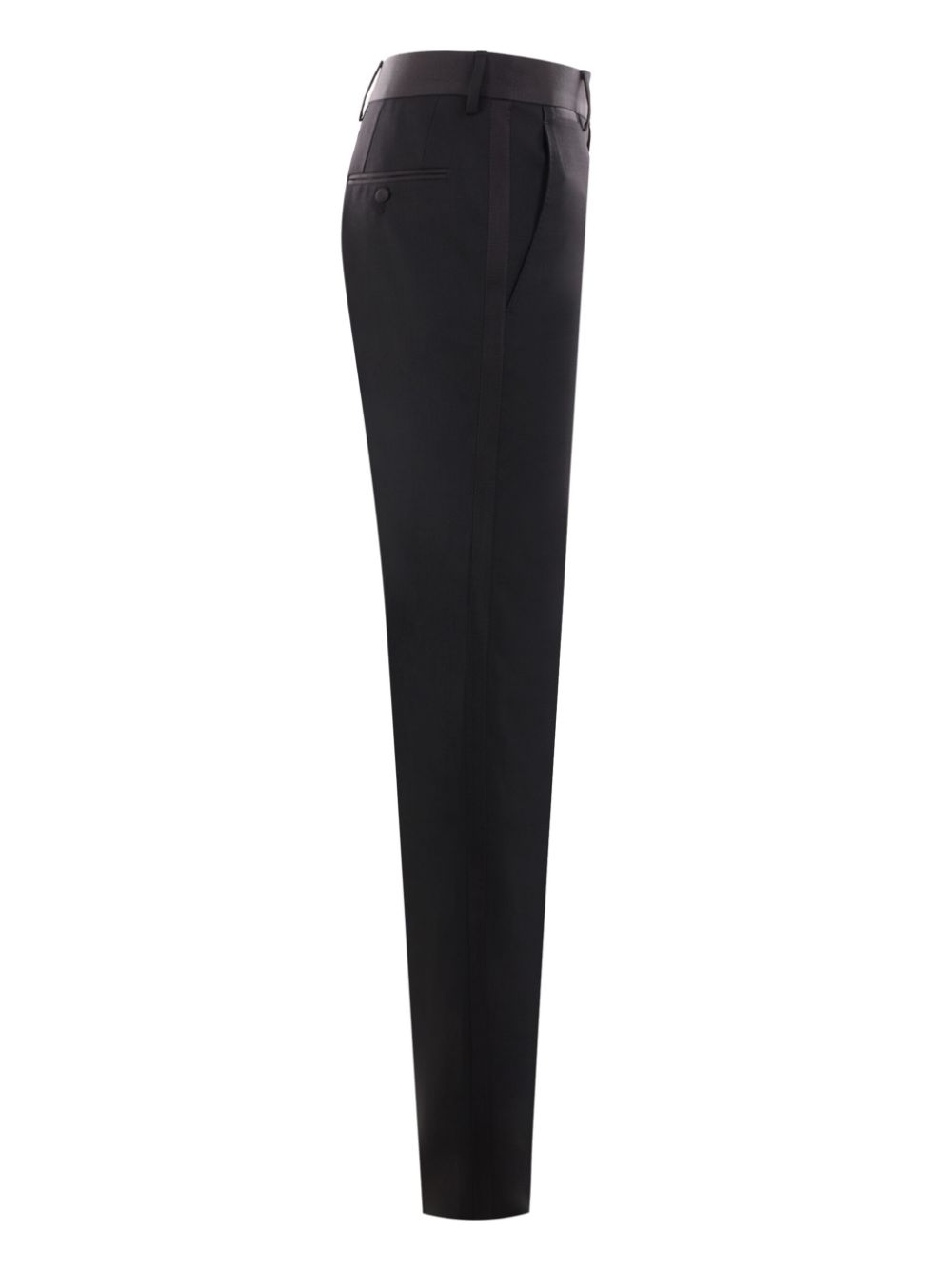 Dolce & Gabbana Black Virgin Wool Trousers image 4