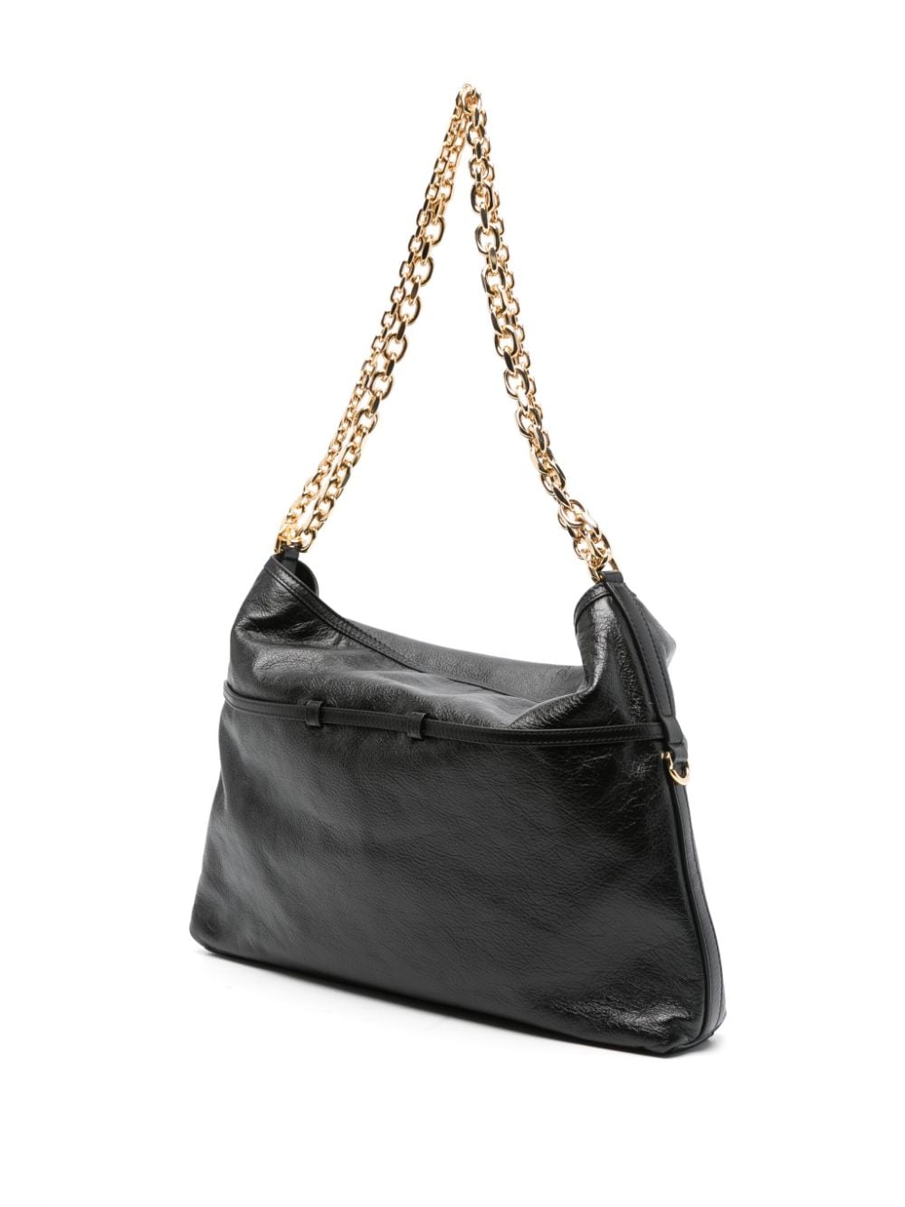 Givenchy Black Calfskin Grained Leather Shoulder Bag image 2