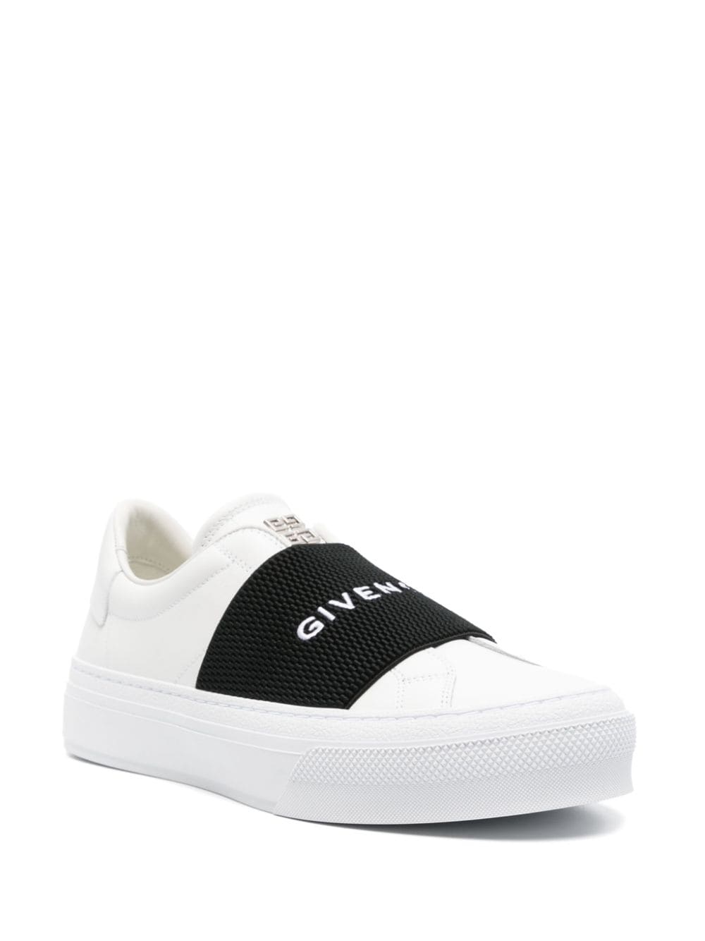 Givenchy Low-Top Sneakers with 4G Logo in White image 2