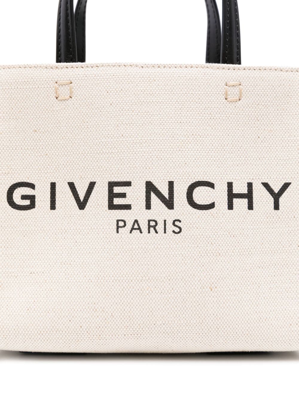 Givenchy 4G Logo Canvas Tote Bag - Beige image 1