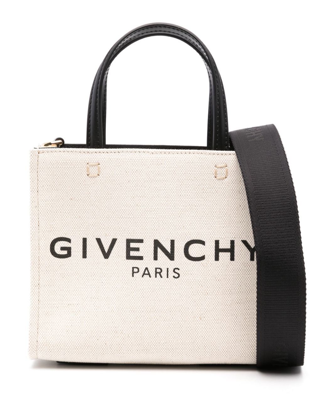 Givenchy 4G Logo Canvas Tote Bag - Beige image 0