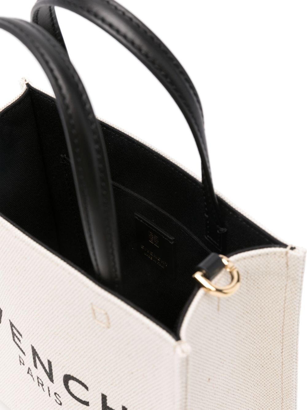 Givenchy 4G Logo Canvas Tote Bag - Beige image 3