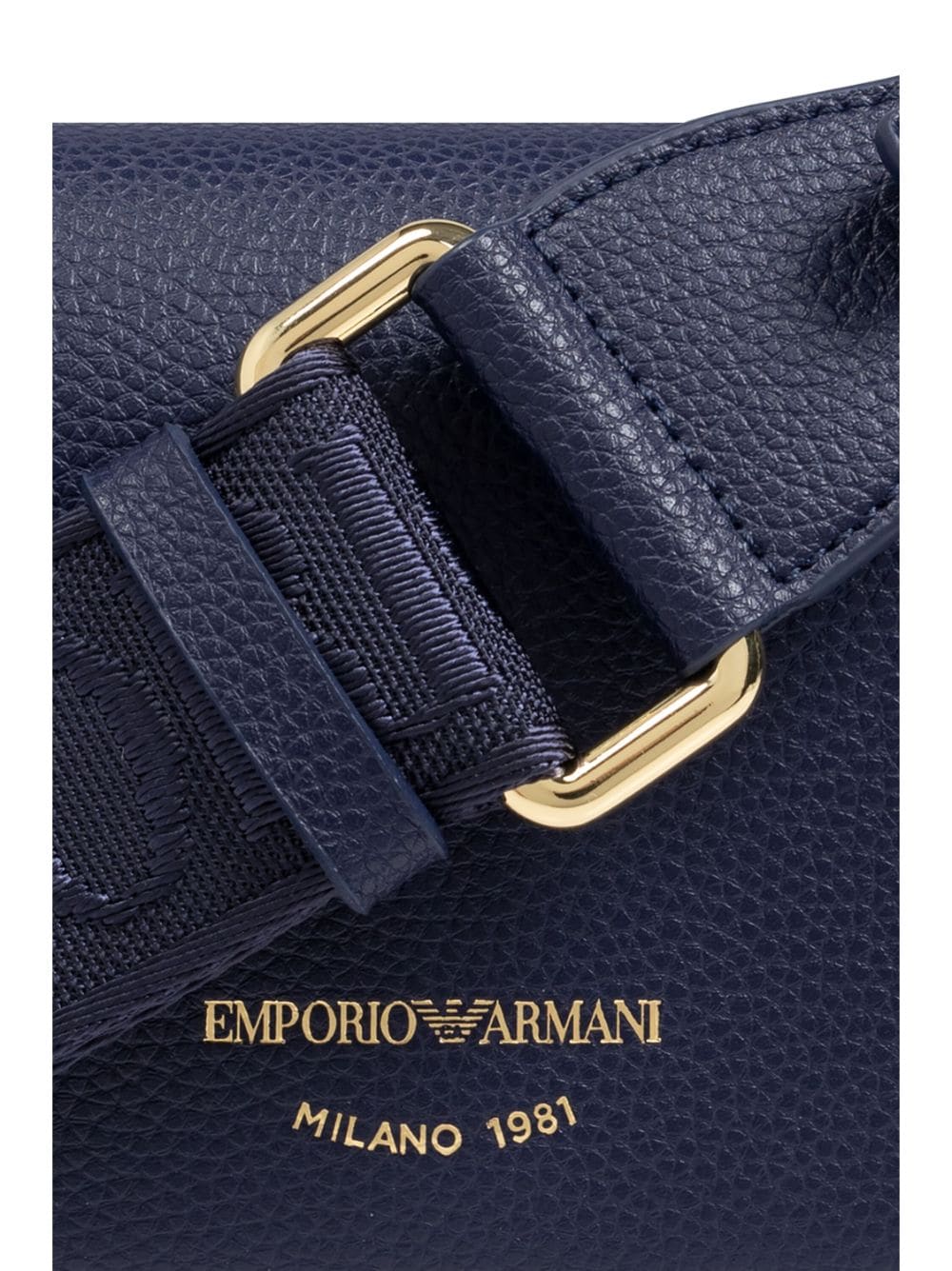 Emporio Armani Women's Blue Faux Leather Crossbody Bag image 2