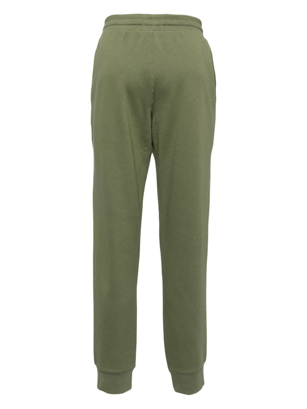 Emporio Armani Green Cotton Blend Trousers image 1