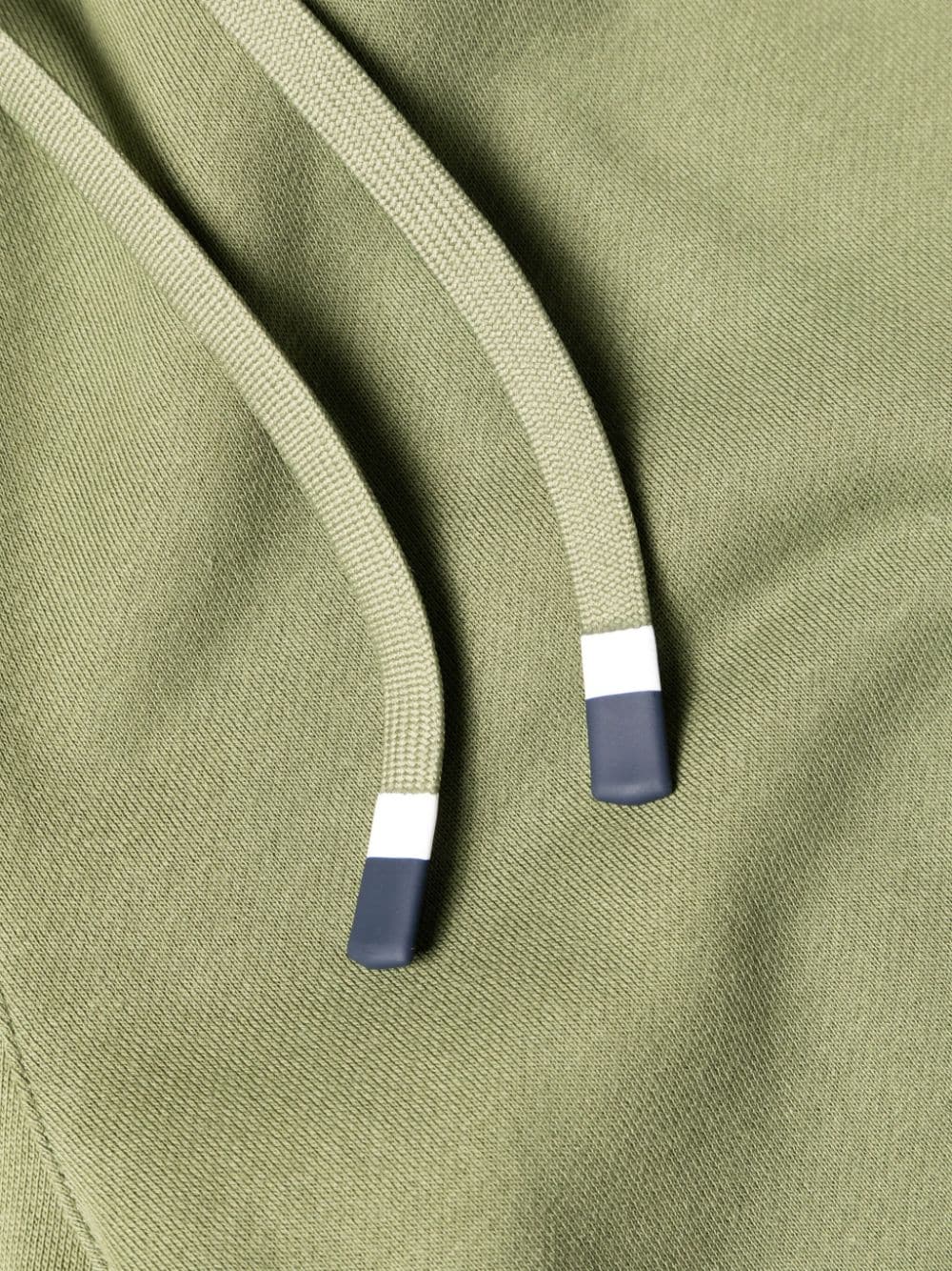 Emporio Armani Green Cotton Blend Trousers image 2