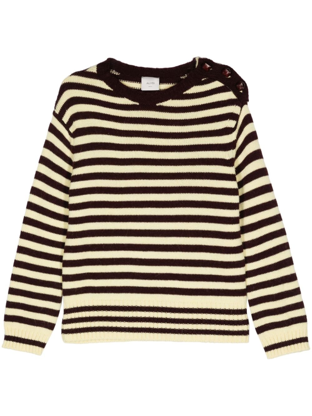 Alysi Sweaters Beige image 0