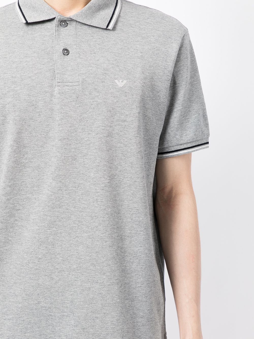 Emporio Armani T-shirts and Polos Grey image 4