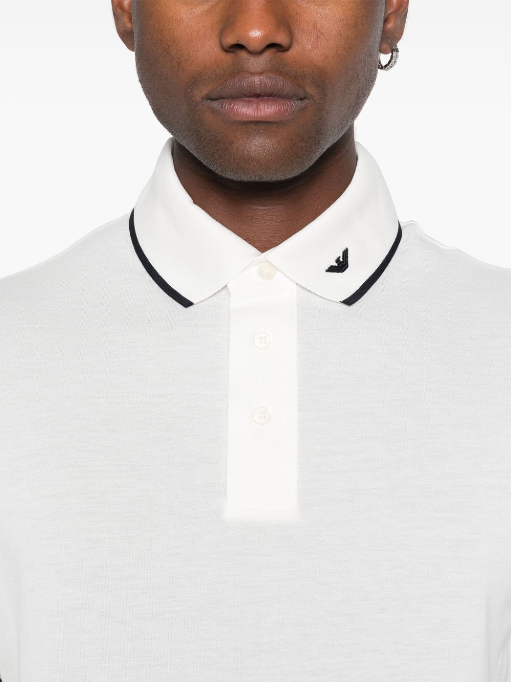 Emporio Armani T-shirts and Polos White image 4