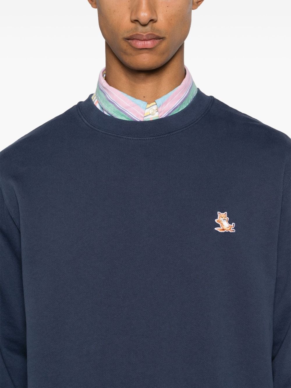 MAISON KITSUNE' Sweaters Blue image 3