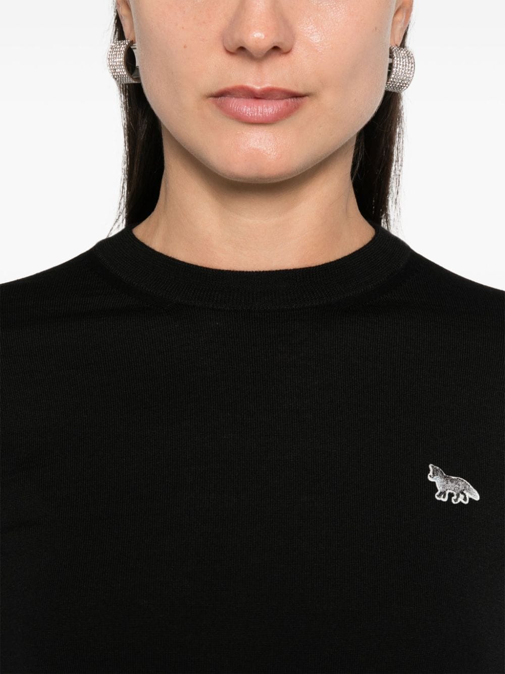 MAISON KITSUNE' Sweaters Black image 2