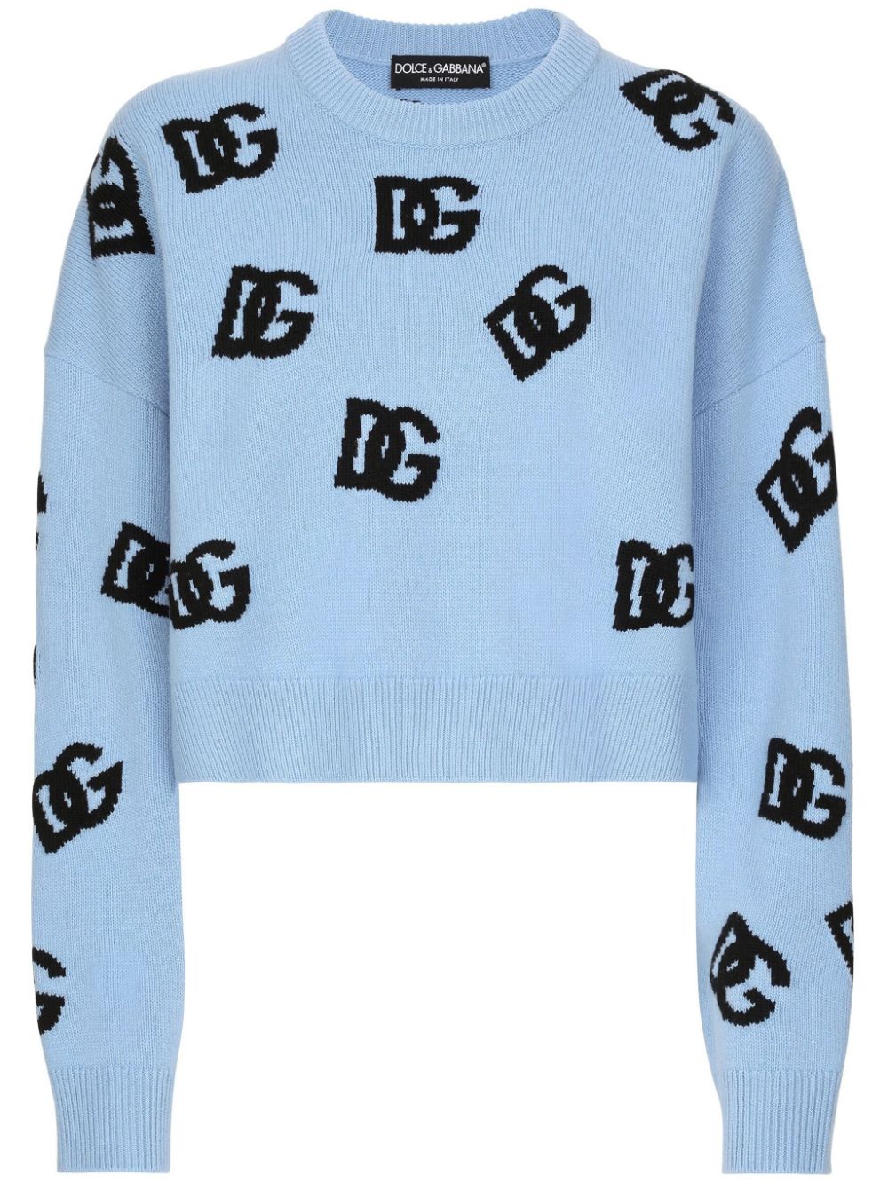 Dolce & Gabbana Sweaters Clear Blue image 0