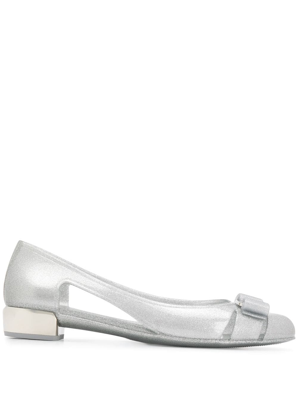 Ferragamo With Heel Silver image 0