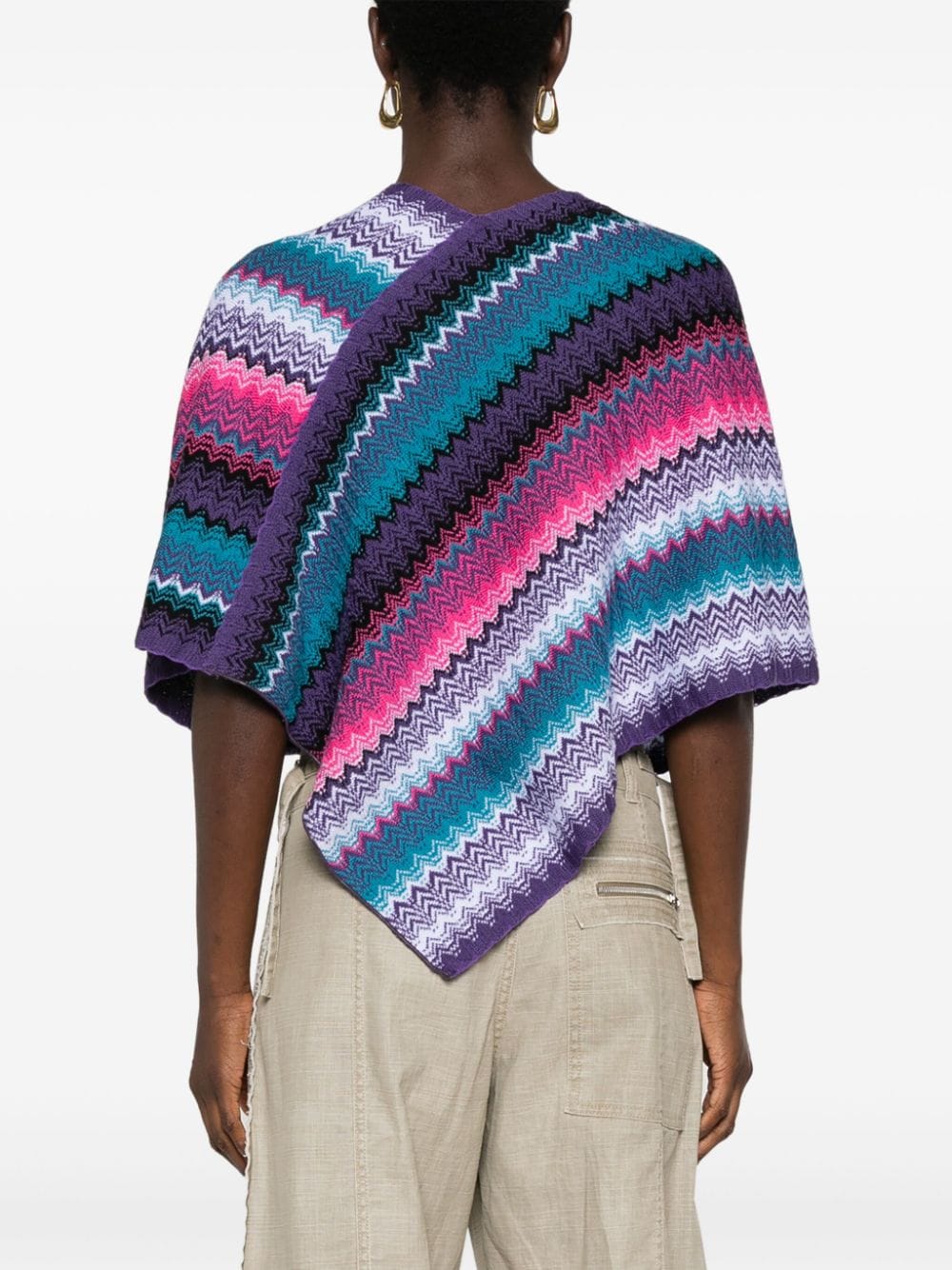 Missoni Women's Multicolor Wool Knit Jacket image 1