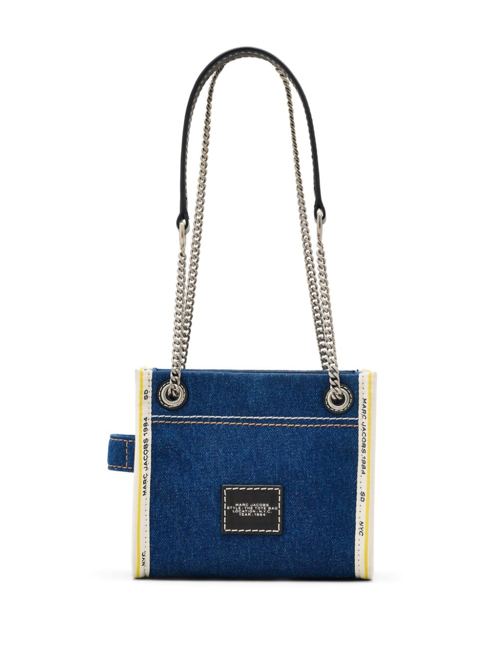 Marc Jacobs Denim The Snapshot Mini Camera Bag - Blue image 5