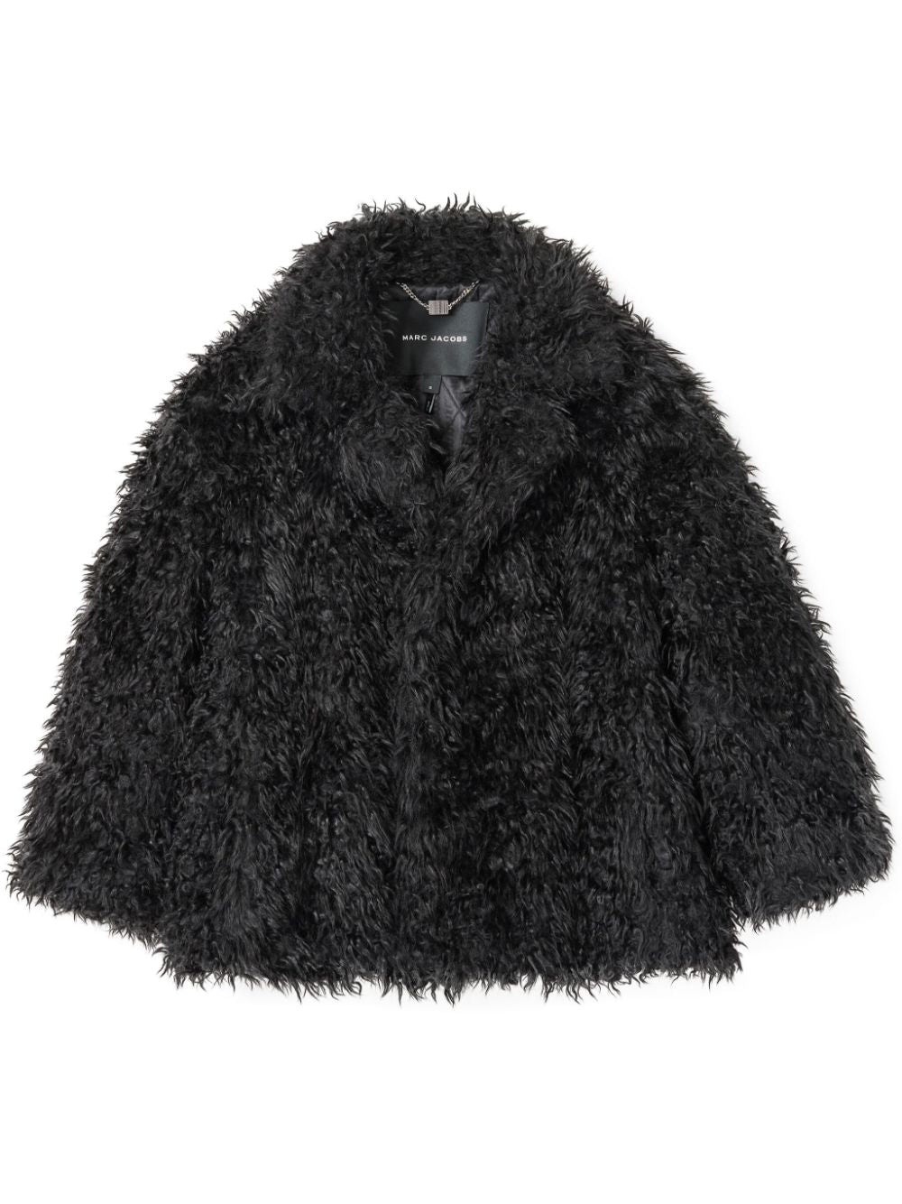 Marc Jacobs Black Faux Fur Jacket image 0