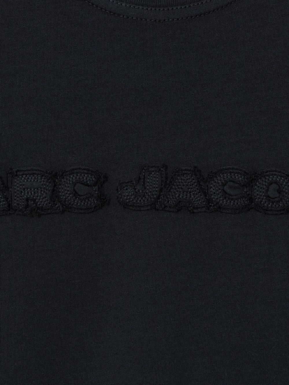 Marc Jacobs Logo Patch Crew Neck T-Shirt - Black image 2