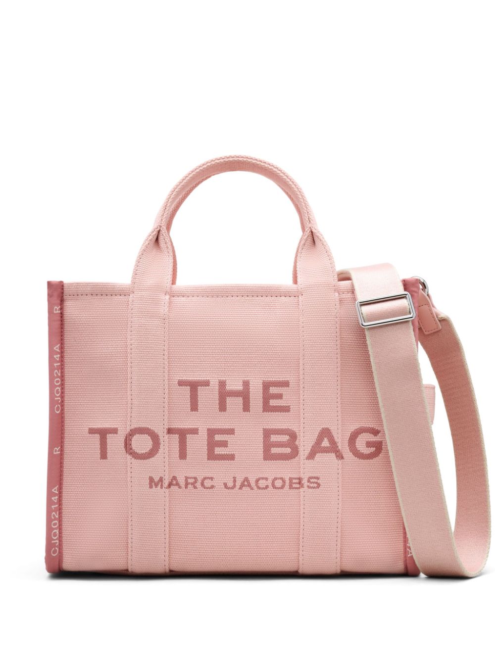 Marc Jacobs Pink Cotton Blend Jacquard Tote Bag image 0