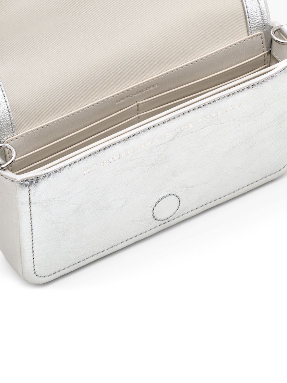 Marc Jacobs Silver Leather Chain Bag image 1