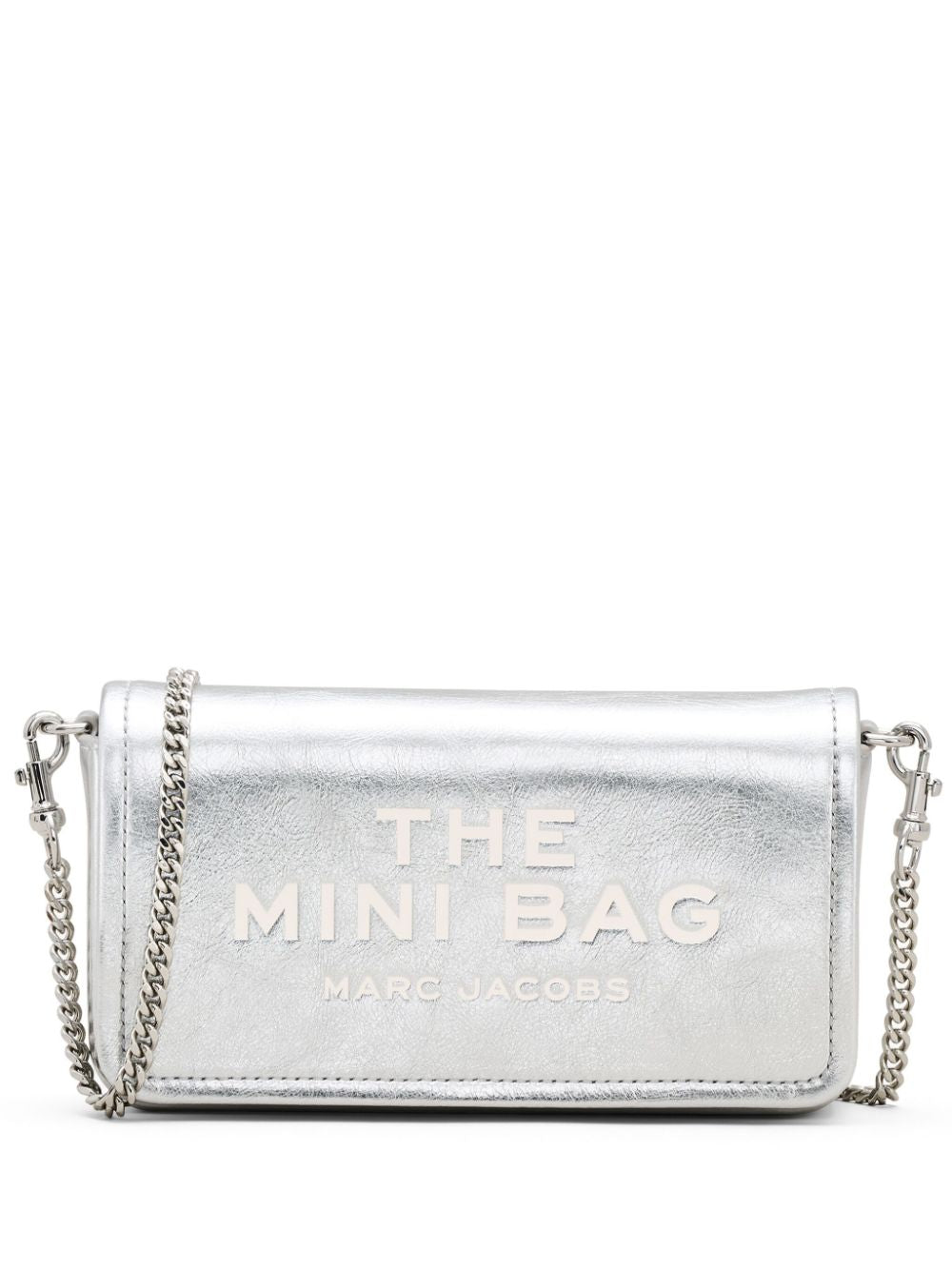 Marc Jacobs Silver Leather Chain Bag image 0