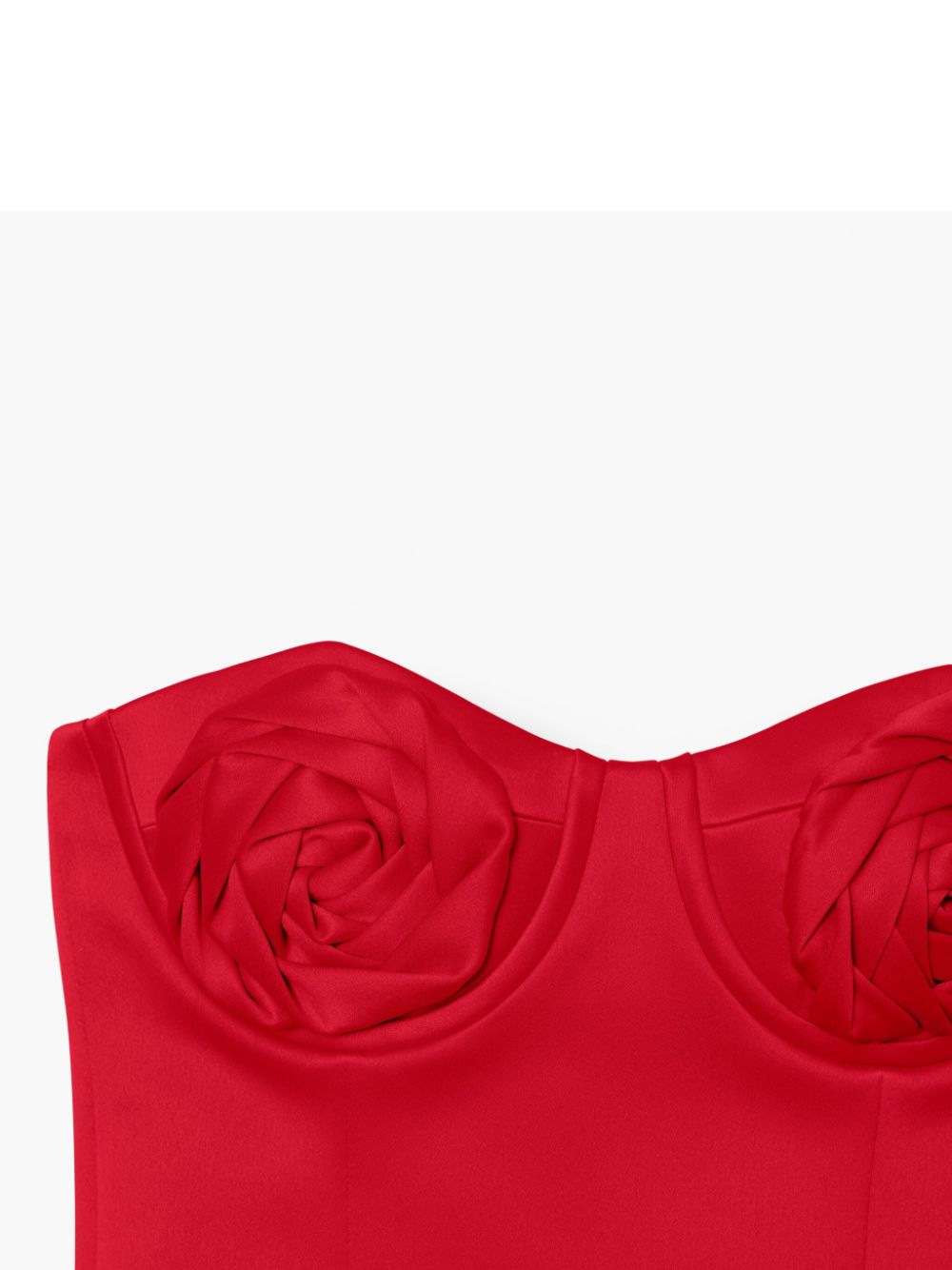 Marc Jacobs Red Satin Balconette Top image 1