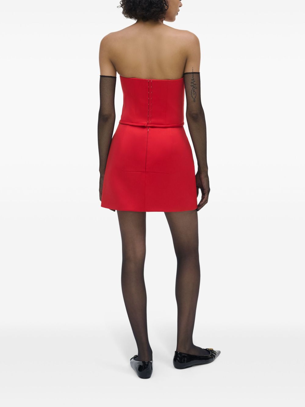 Marc Jacobs Red Satin Balconette Top image 4