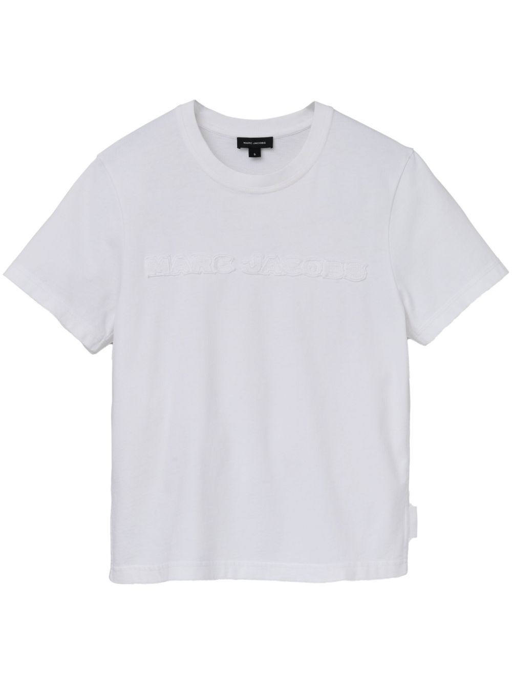 Marc Jacobs White Cotton T-Shirt with Logo image 0