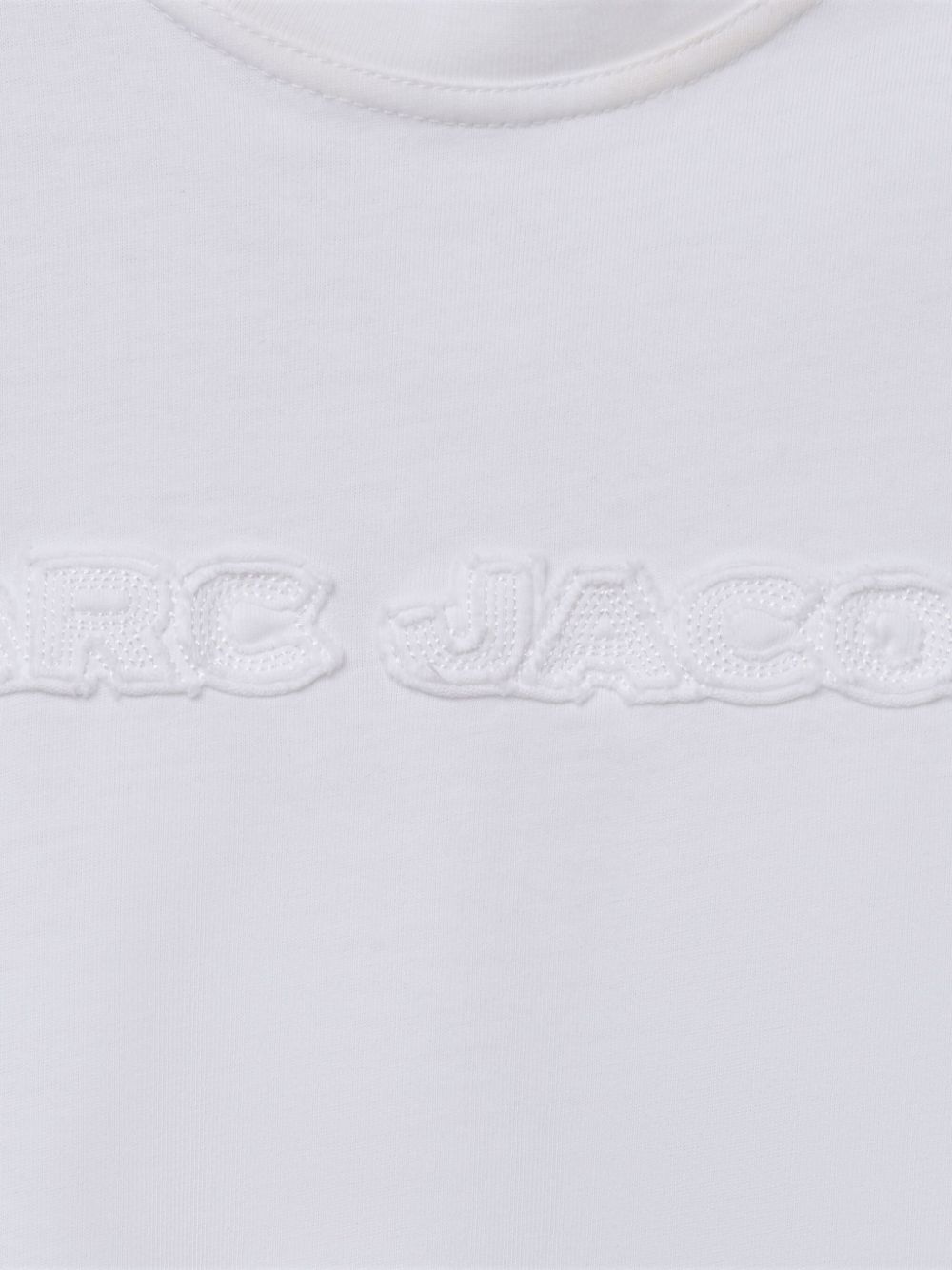 Marc Jacobs White Cotton T-Shirt with Logo image 5