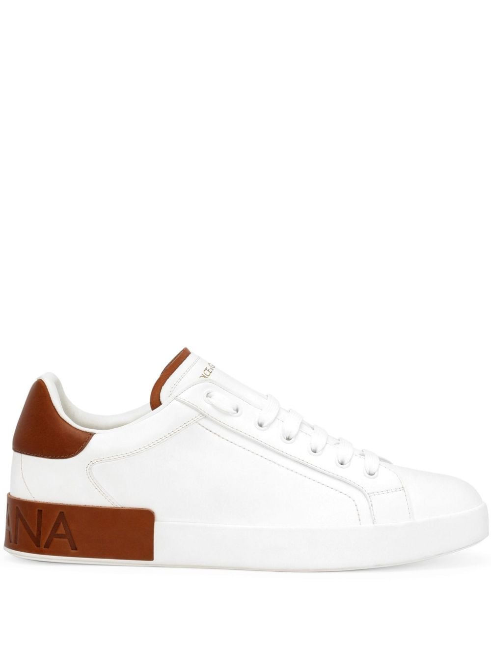 Dolce & Gabbana Sneakers Leather Brown image 0