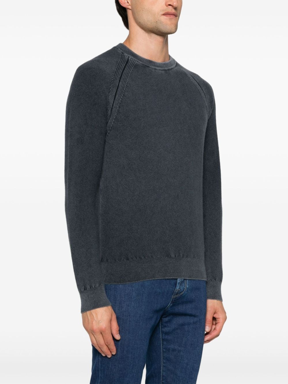 Jacob Cohen Men's Blue Cashmere Sweater image 2