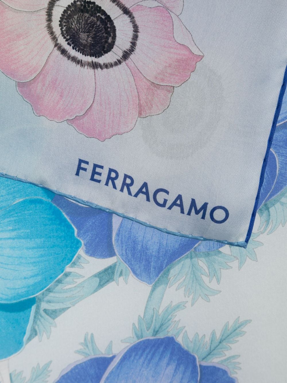 Ferragamo Scarfs Clear Blue image 1