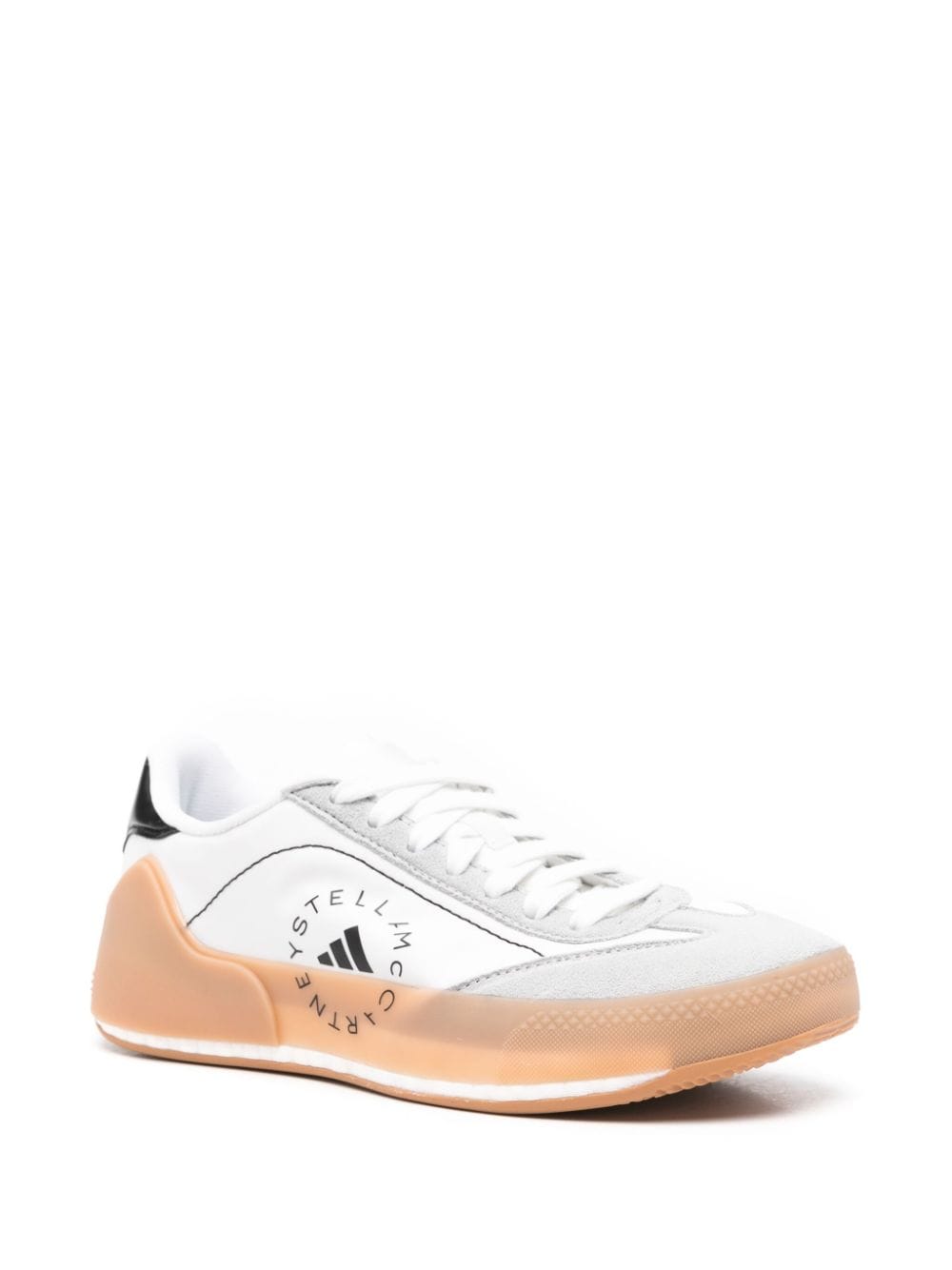 Adidas by Stella McCartney White Sneakers with Logo Print image 2