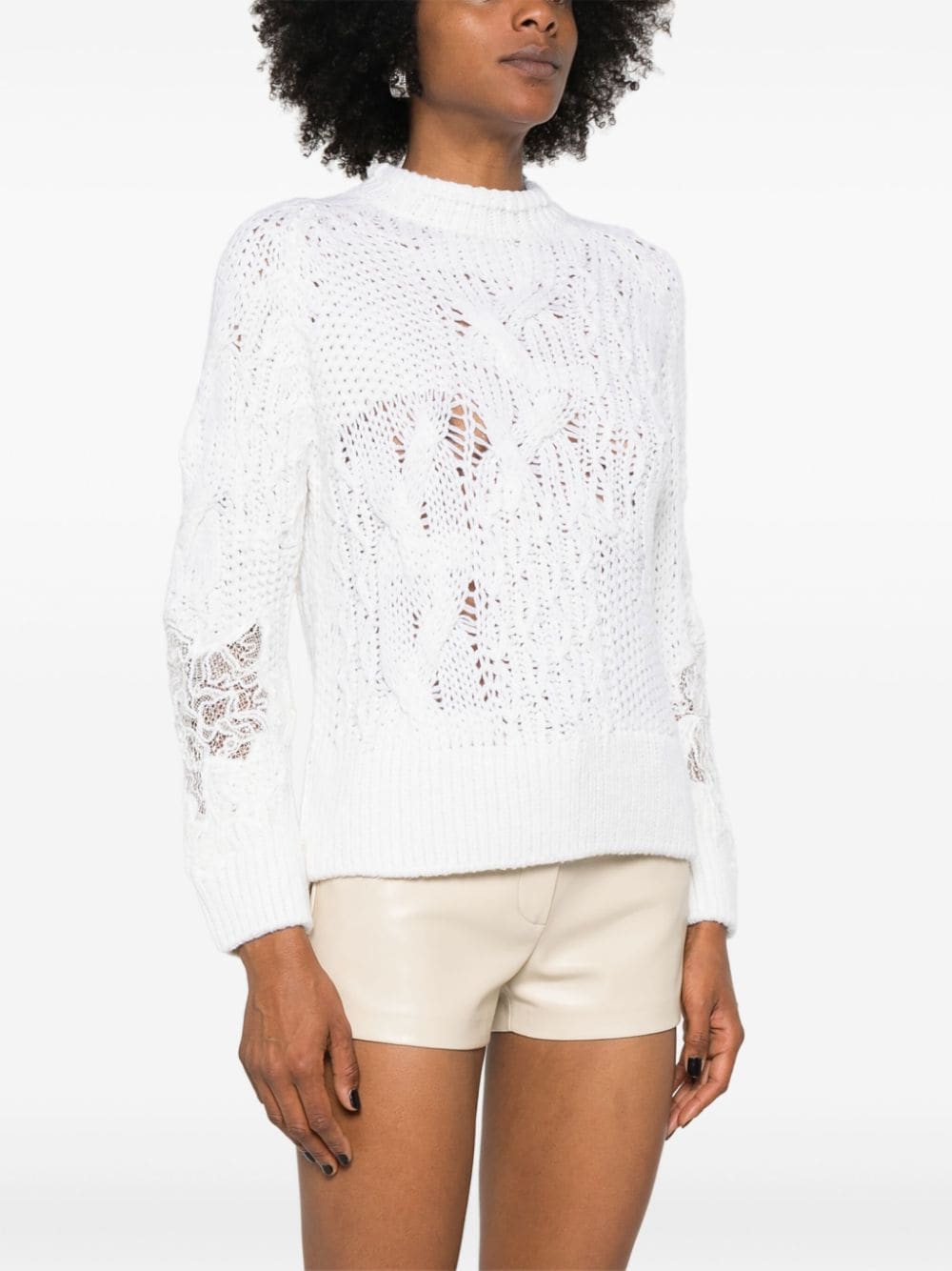 Ermanno Scervino Sweaters White image 1